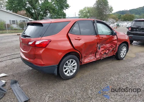 2020 Chevrolet Equinox Fwd Ls z USA, uszkodzony, nr VIN 2GNAXHEV5L6167119